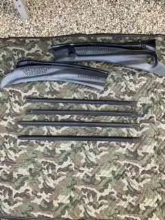 MH21Sラジオアンテナ＆カウルトップ＆ルーフモール・ドア水切りモール左右セットのサムネイル