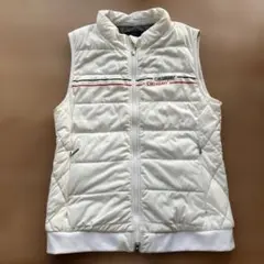 Hollister ホワイト キルティング ベスト - メルカリ