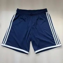 adidas アディダス ショートパンツ ネイビー XOサイズ　トレーニングのサムネイル