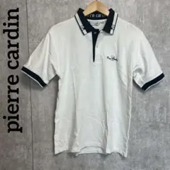 pierre cardin ピエールカルダン　ホワイトポロシャツ M メンズ