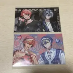 ぎゃうるふ 集合 ランダムチェキ風カード 赤城ウェン 小柳ロウ　③