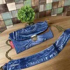 デニムリメイク ファッション小物