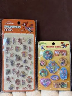 【正規品】ズートピア シール 2枚set
