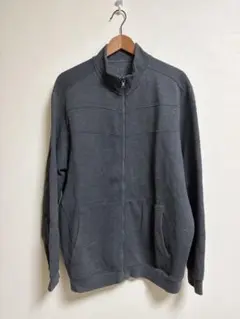 Calvin Klein グレー ジップアップジャンパー