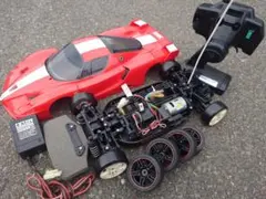 1/10 タミヤ電動4WDドリフトカー即走行可のサムネイル