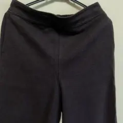 UNIQLO☆ブラッシュドジャージーパンツダークブラウン