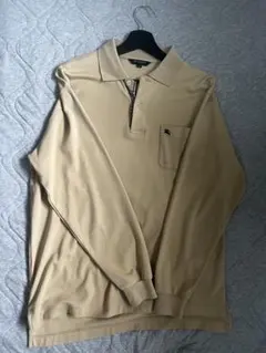 BURBERRY GOLF ポロシャツ Lサイズ ベージュ