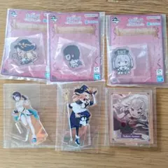 ホロライブ 一番くじ ドット絵アクリルスタンド 6種セット☆新品