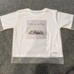 センスオブワンダー　フォトプリント チュール Tシャツ