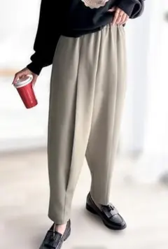 テーパードパンツ バナナパンツ クラシカルエルフ JAVA 美脚