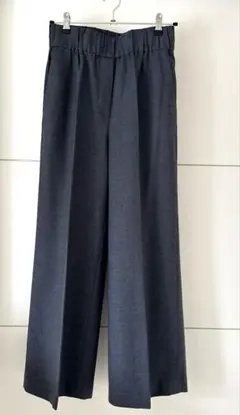 H&M ウール100%センタープレスパンツ