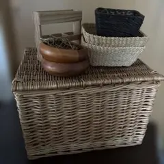 バスケット　インテリア雑貨　セット８点