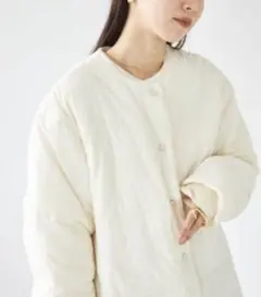 todayful カラーレスキルティングブルゾン　コート　シャツ　ダウン