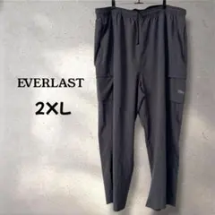 EVERLAST 2XL カーゴパンツ スポーツ ランニング トレーニング 黒