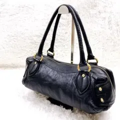 極美品 UNGARO レザー ハンドバッグ アクセサリーポーチ y2k 肩掛け