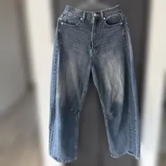 INGNIデニムパンツ ウォッシュ加工