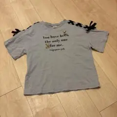 mezzo piano メッセージTシャツ Sサイズ