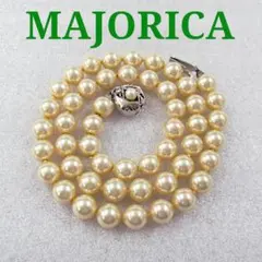 MAJORICA マジョリカパール ネックレス クリーム系 SV刻印
