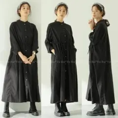 【JOURNAL STANDARD】リヨセルコットン2WAYワンピース