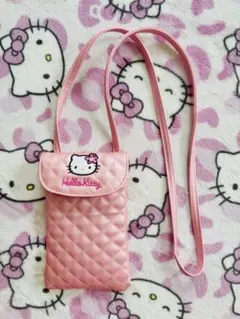 ハローキティ当たりくじ キルティングバッグ ピンク