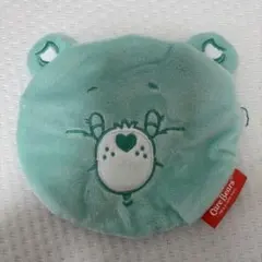 ケアベア ふわふわ フェイスポーチ ガチャ Good Luck Bear