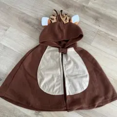 トナカイ　フード付きコート クリスマス