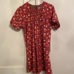 キャシャレル　女児コットンワンピース