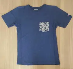 値下げしました！ChampionTシャツ　インディゴブルー