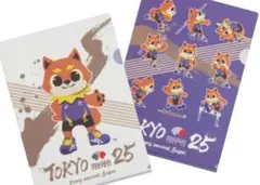 激レア WCH TOKYO 25 クリアファイル マスコット 01（2枚セット）