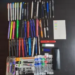 多色ボールペンと文房具セット　まとめ売り