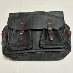 ショルダーバッグ チェック柄 コシノヒロコ 通学カバン