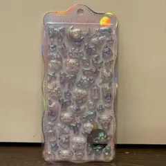 ボンボンドロップシール　オーロラ　ちゅるきら