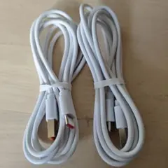 USB Type-Cケーブル ホワイト 　1M*2點セット