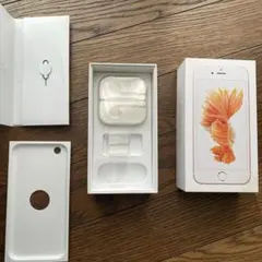 iPhone 6s 64GB ローズゴールド 空箱