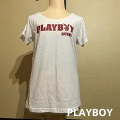 【未使用】PLAYBOY Tシャツ 白のサムネイル