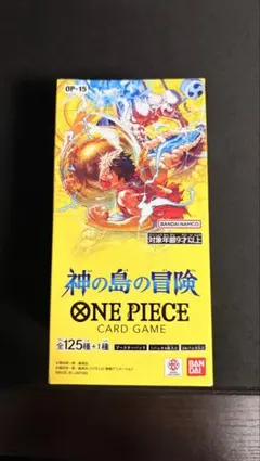ONE PIECEカードゲーム 神の島の冒険 2BOX テープ付き 未開封 - メルカリ