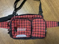 2026年最新】Coleman カラー：レッド系 レディース ボディバッグ