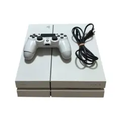 ホワイト PS4 本体 コントローラー付き