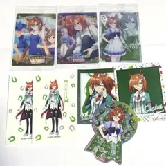2372 ウマ娘 イクノディクタス カード ステッカー まとめ売り