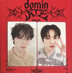 スキズ　dominATE SEOUL DVD 特典 封入トレカ　リノ　2枚