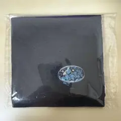 【新品】曜変天目茶碗　刺繍入り　ハンカチ　黒のサムネイル