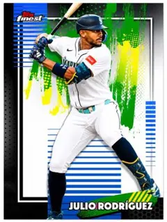 Topps Finest フリオ ロドリゲス Julio Rodriguez - メルカリ