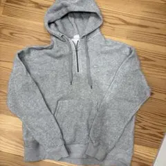 Champion グレー フード付きパーカー Lサイズ