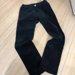 ブリーズ　黒　コーデュロイ　パンツ
