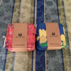 JAL ビジネスクラス国際線　 ヘラルボニーのトラベルポーチ2個セット