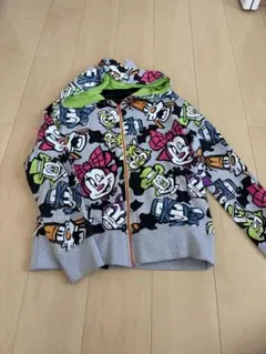 2014年販売　東京ディズニーリゾート ツノ付きハロウィンパーカー S