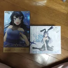 【未開封】青ブタ 桜島麻衣 フィギュア 2種セット