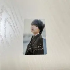 なにわ男子 大西流星 CD特典「Special Kiss」クリアトレカ