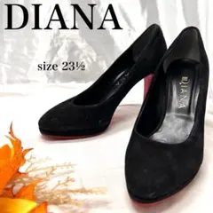 【大人気】DIANA　ダイアナ　スウェードパンプス　レッドソール