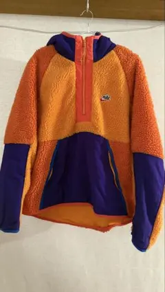 Nike フリースジャケット オレンジ・紫